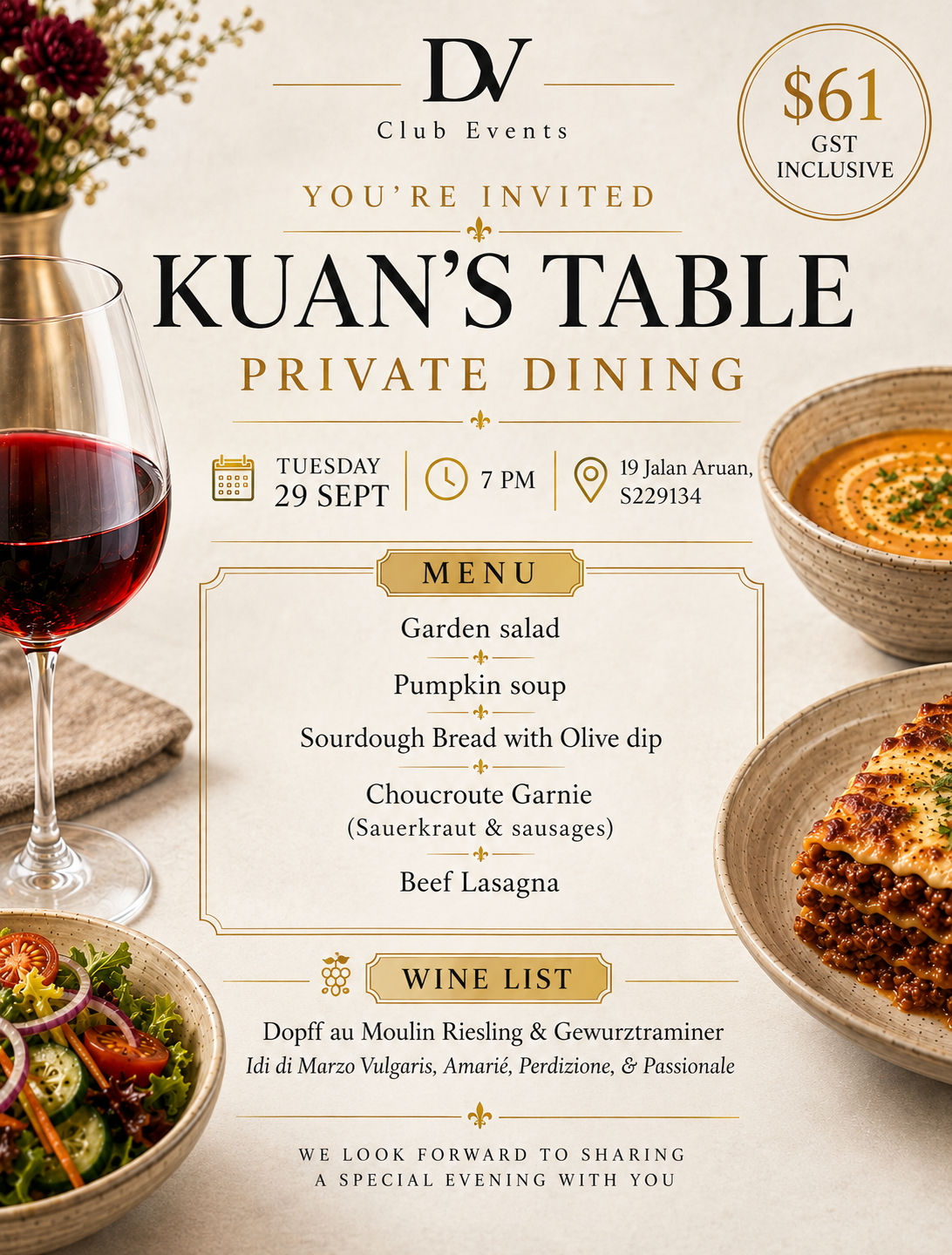 Kuan's Table Private Dining