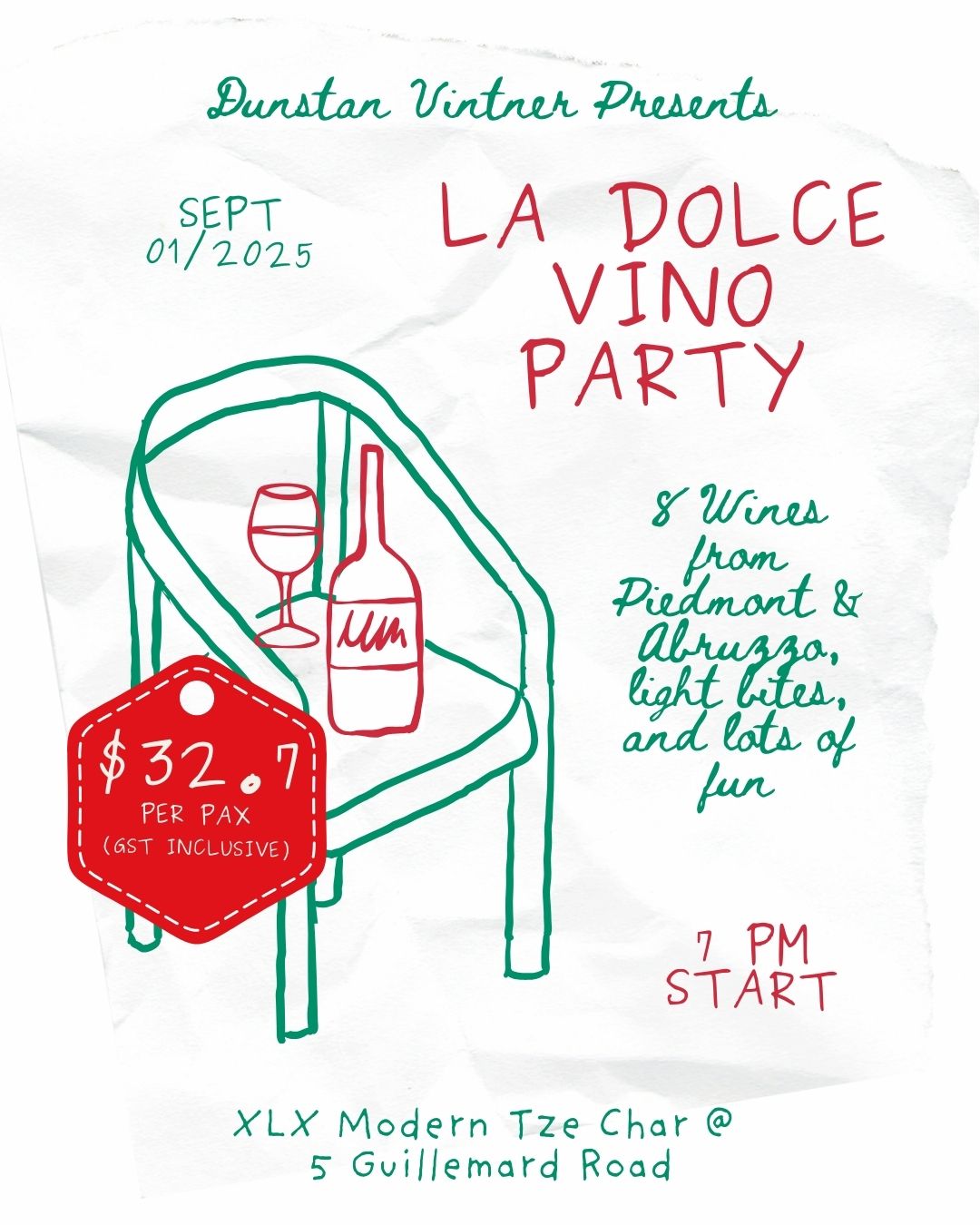 La Dolce Vino Party My Store