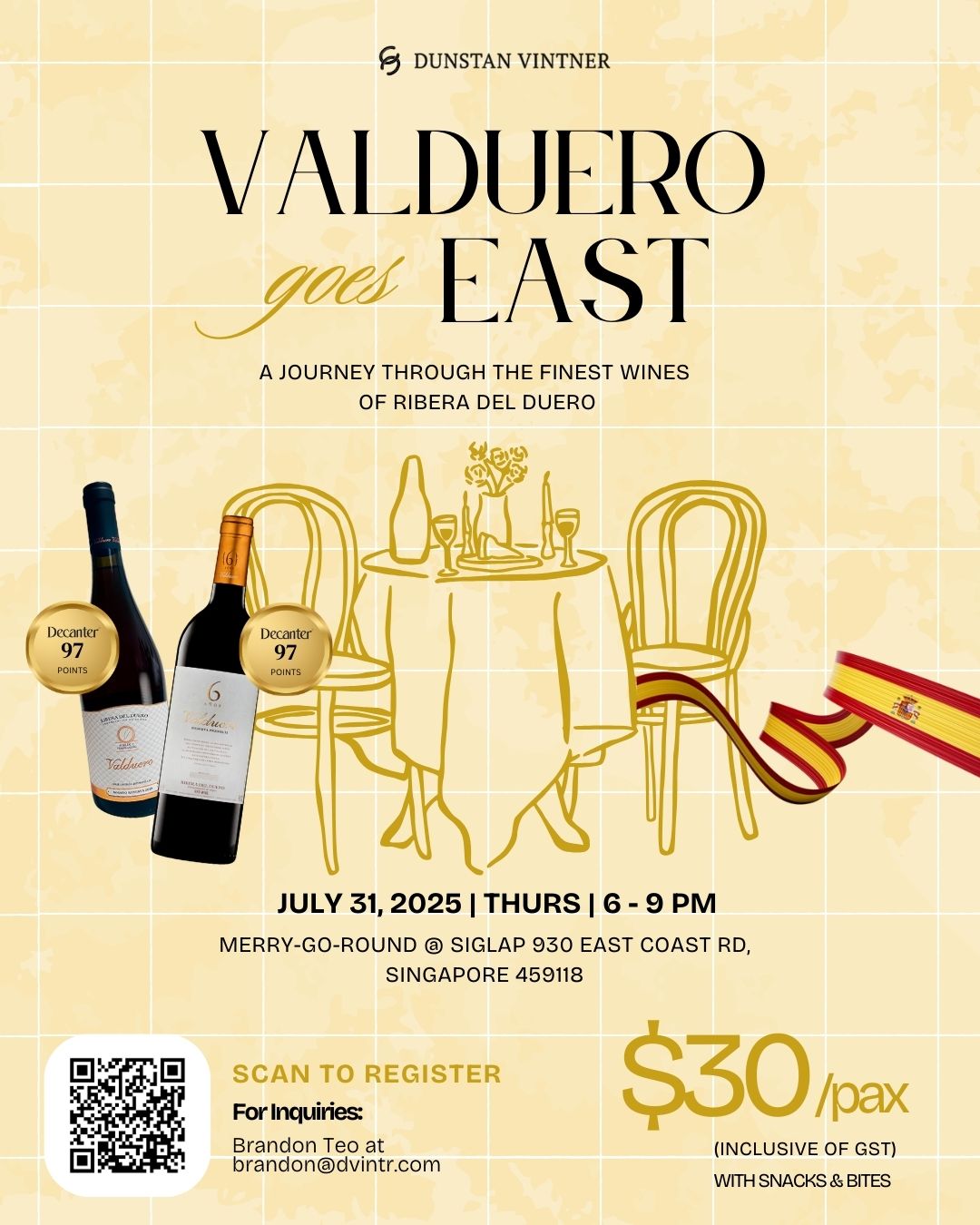Valduero goes East My Store