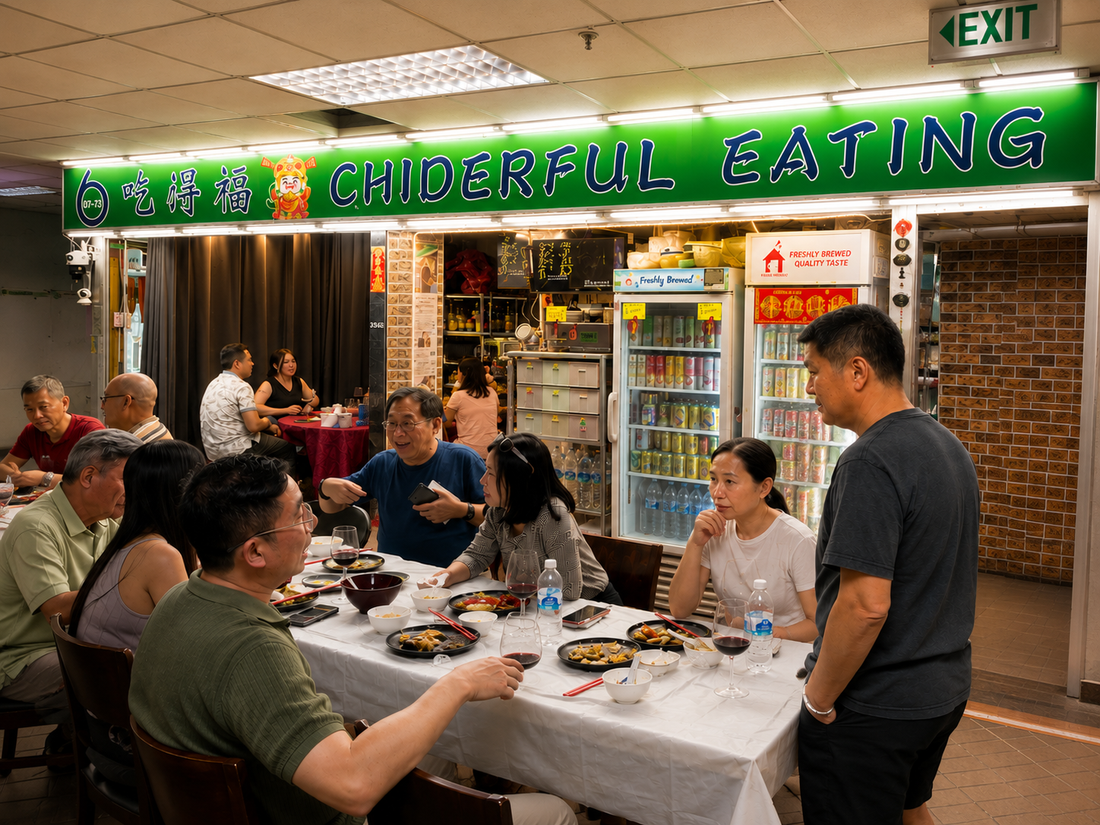 Fine Wine Meets Omakase Zi Char