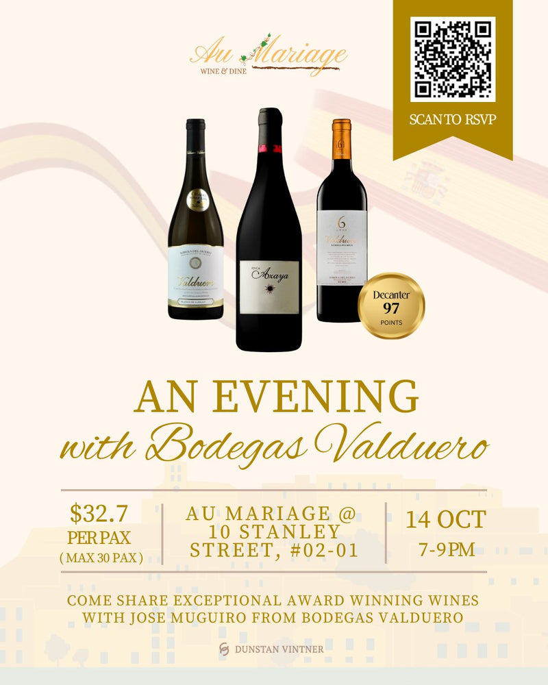 An Evening with Bodegas Valduero My Store