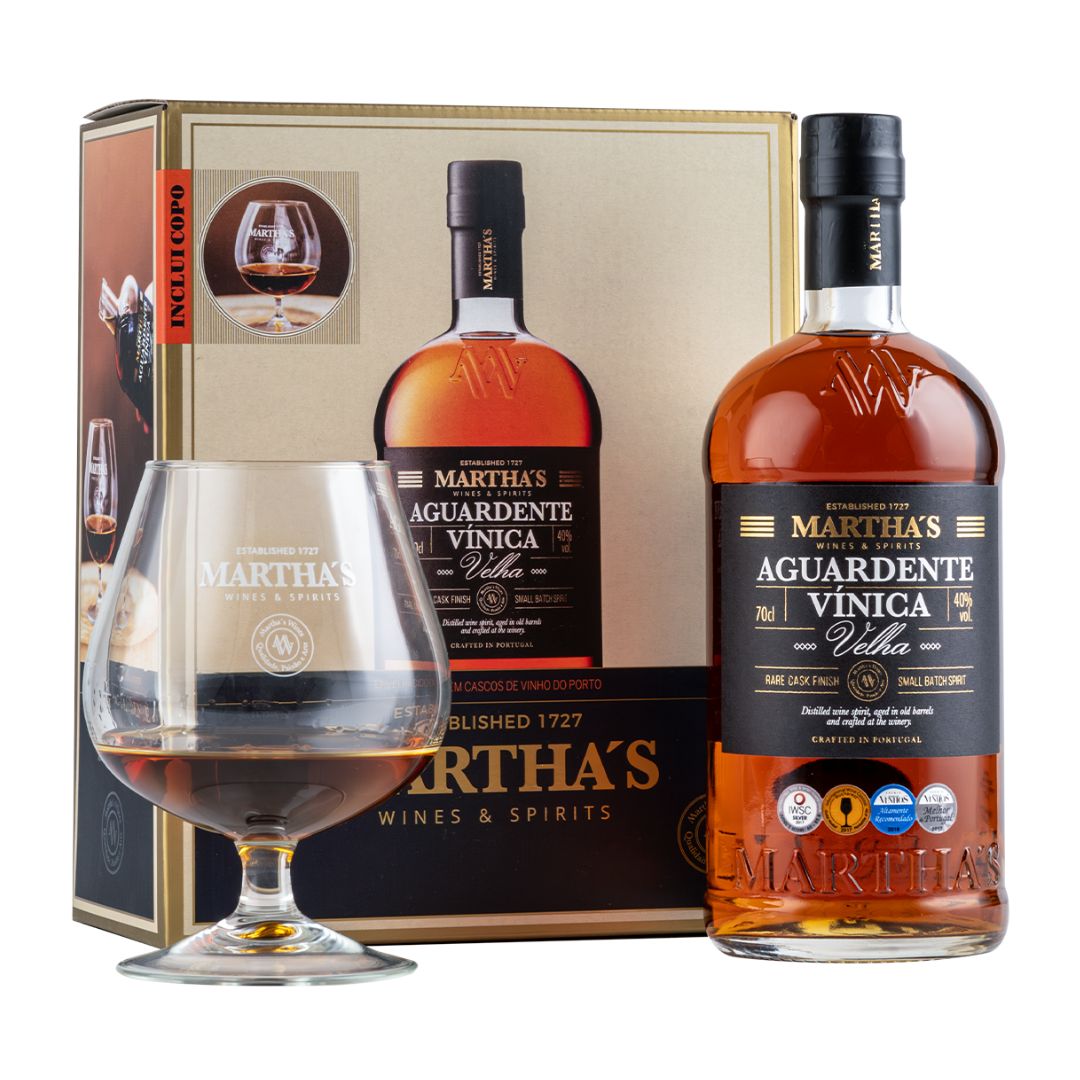 Martha's Aguardente Vínica Velha - Old Brandy Martha's Wines & Spirits