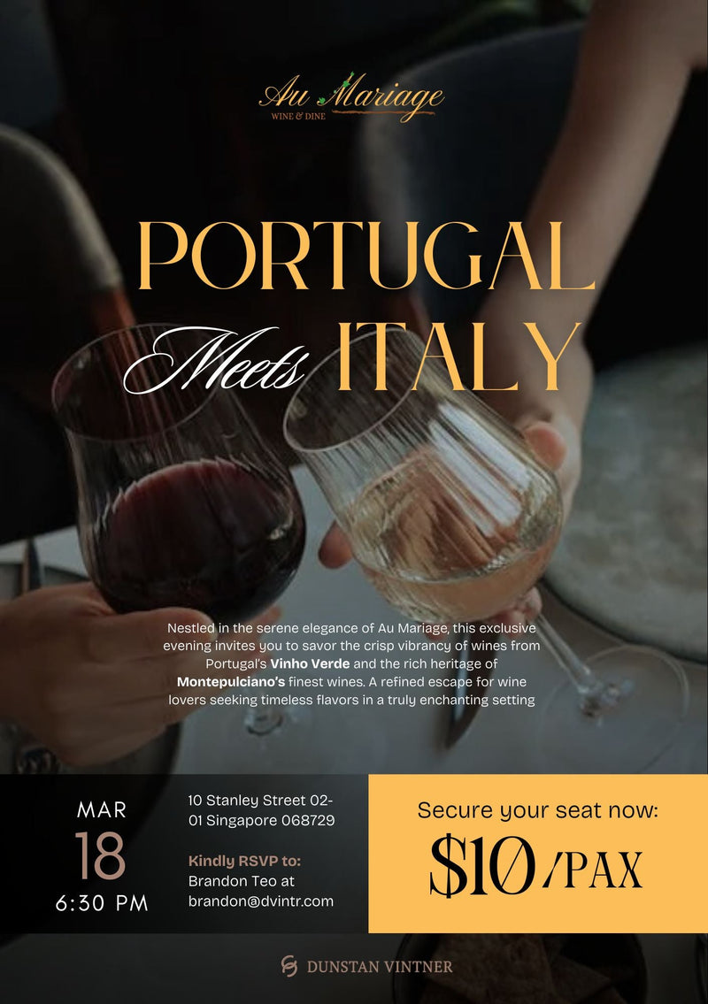 Portugal Meets Italy x Au Mariage Wine Tasting My Store