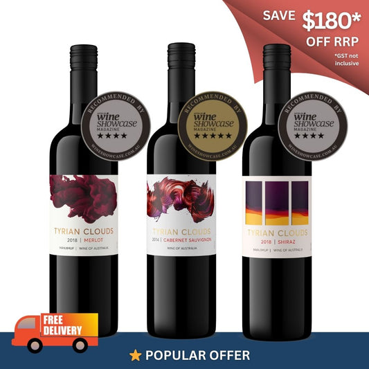 Raging Reds Mixed Case of 12 Dunstan Vintner